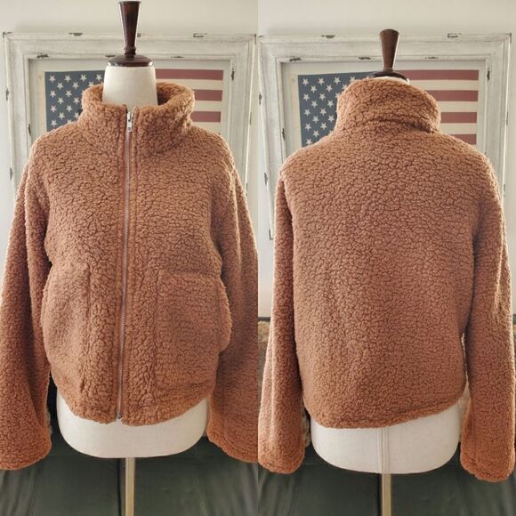 COLETTE ROSÉ Faux Sherpa Jacket - Picture 7 of 13